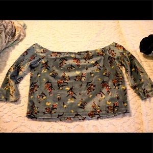 Velvet Ivy&Main Crop Top